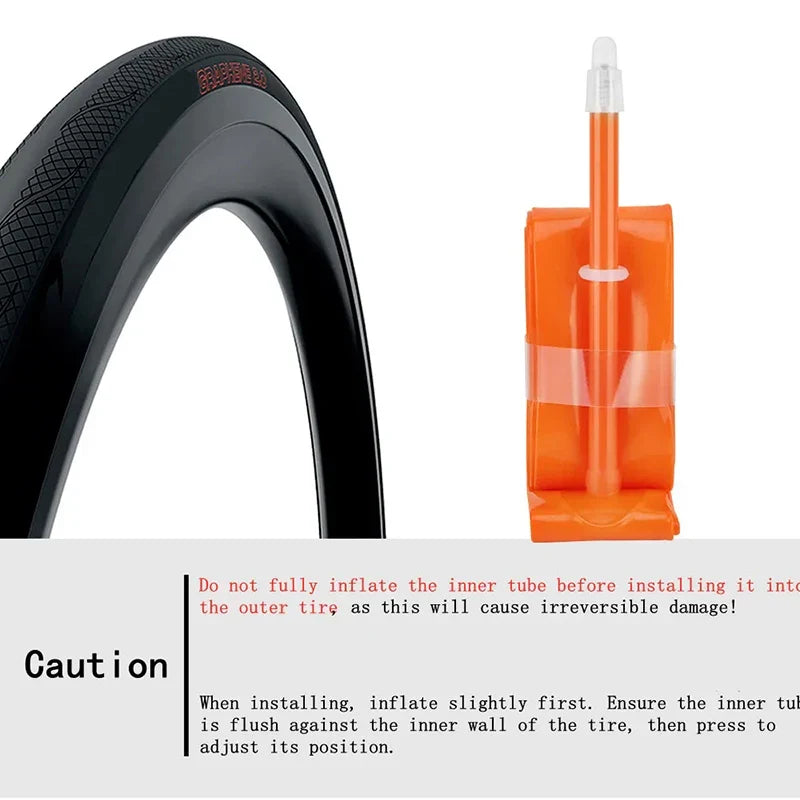 MEROCA 700C TPU Ultralight Road Bike Inner Tube | Presta Valve