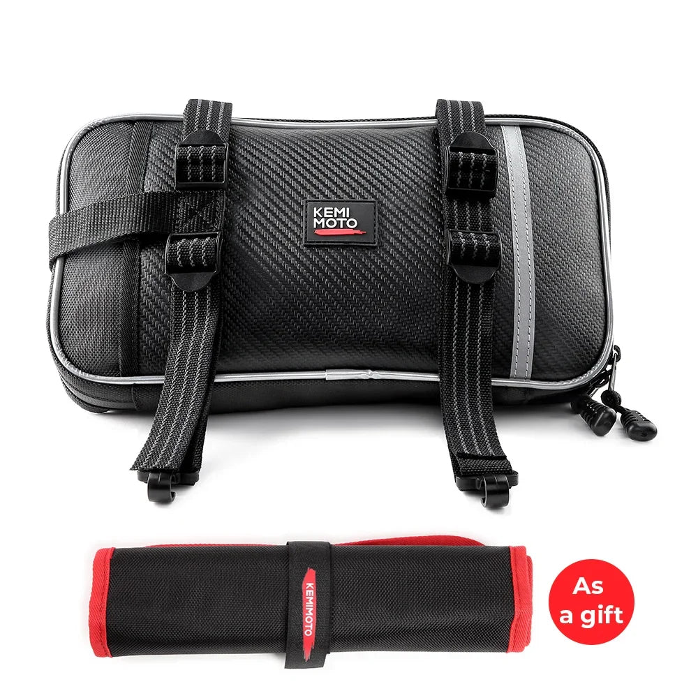 Dirt Bike Front Fender Bag – Waterproof Enduro Tool Roll Bag