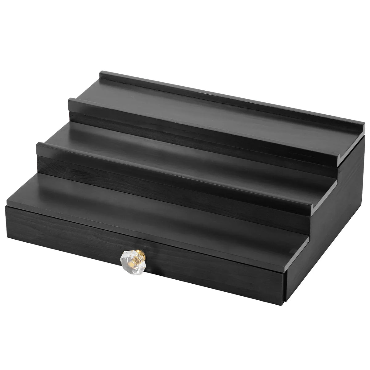 Wooden 3-Tier Perfume Organizer with Drawer | Nixie
