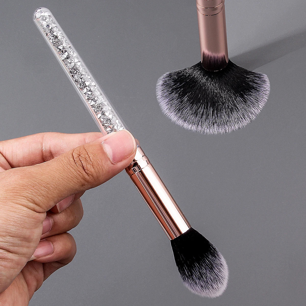 Diamond Handle Makeup Brush – Blush, Highlighter & Contour