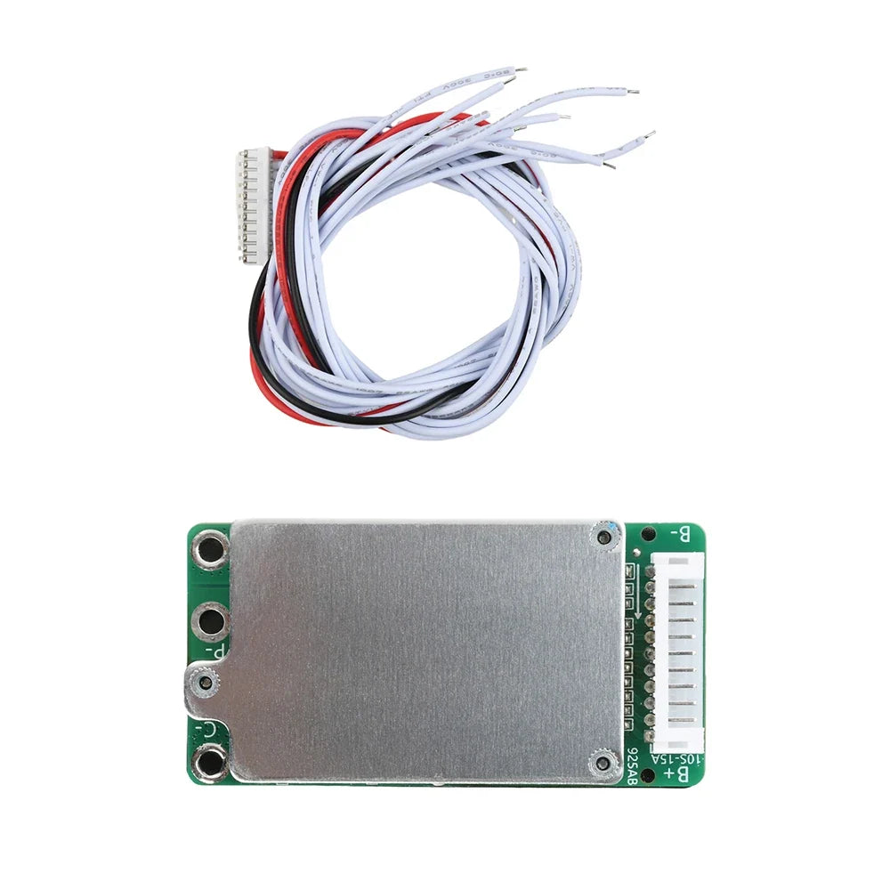 10S 36V 15A 18650 Lithium BMS Battery Protection Board