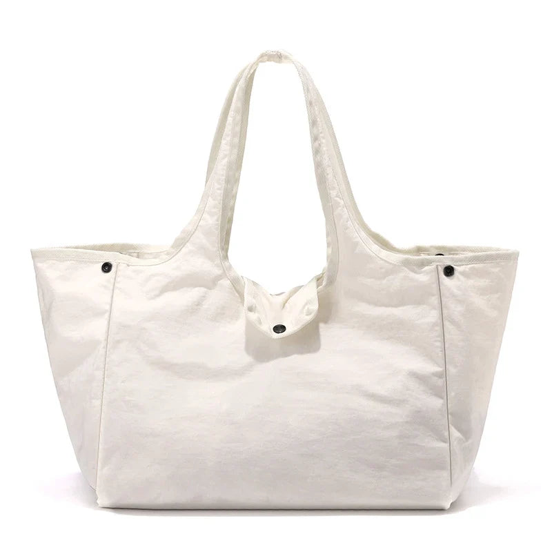 Foldable Eco-Friendly Women's Tote Shoulder Bag – Large Capacity