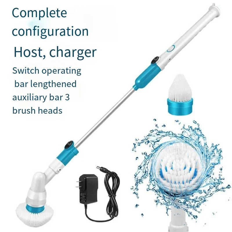 Electric Spin Scrubber – Rechargeable Bathroom Cleaning Brush