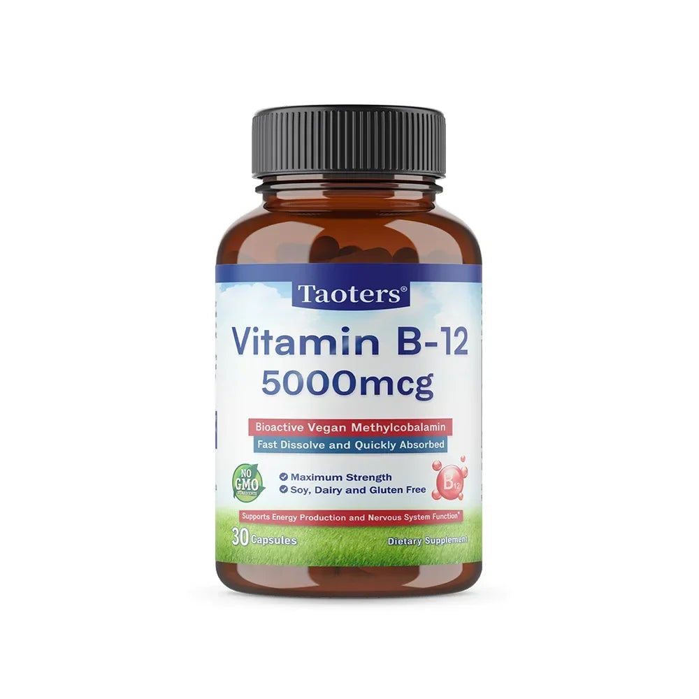 STRESSXCEL Vitamin B12 Methylcobalamin Capsules | Energy & Brain