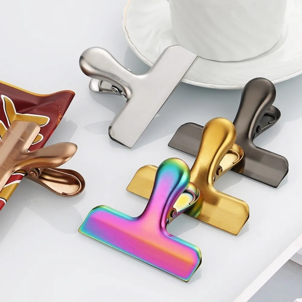 Stainless Steel Mini Food Sealing Clip – Snack Bag Sealer
