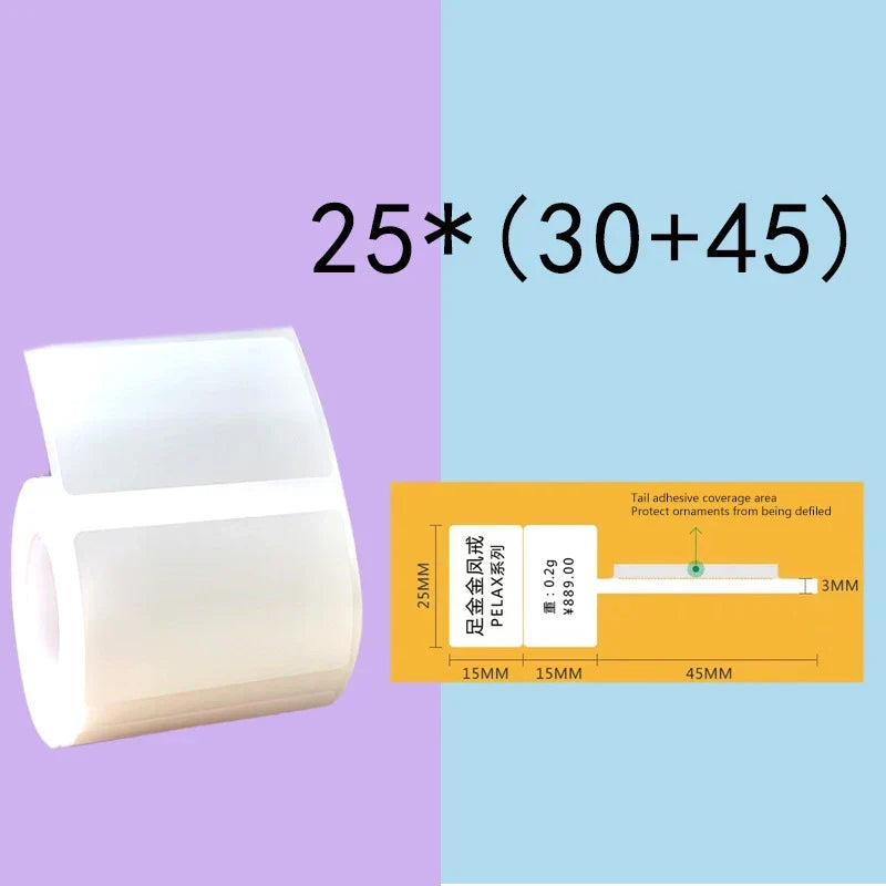 Thermal Label Paper for DETONGER P1 DP23 DP30 DP80 – Waterproof