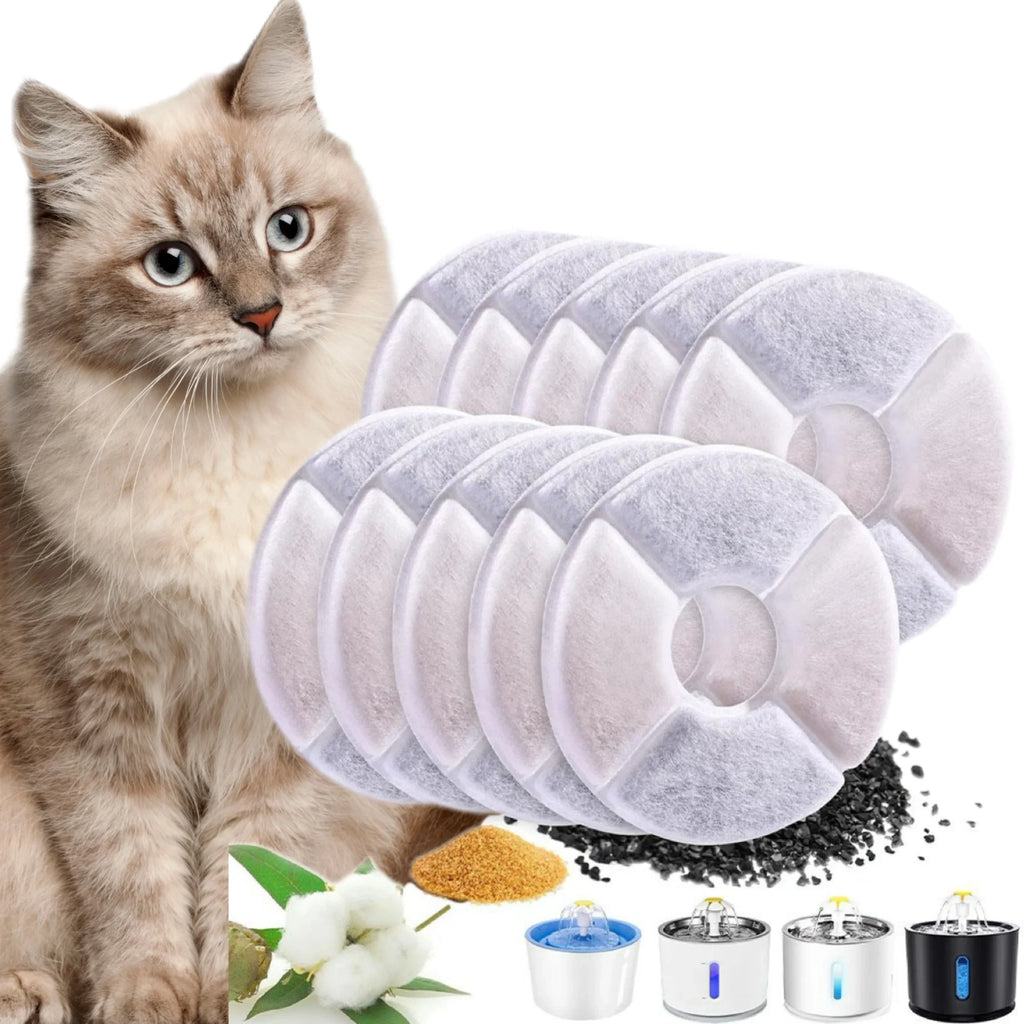 Activated Carbon Filter Replacement for Cat Water Fountain