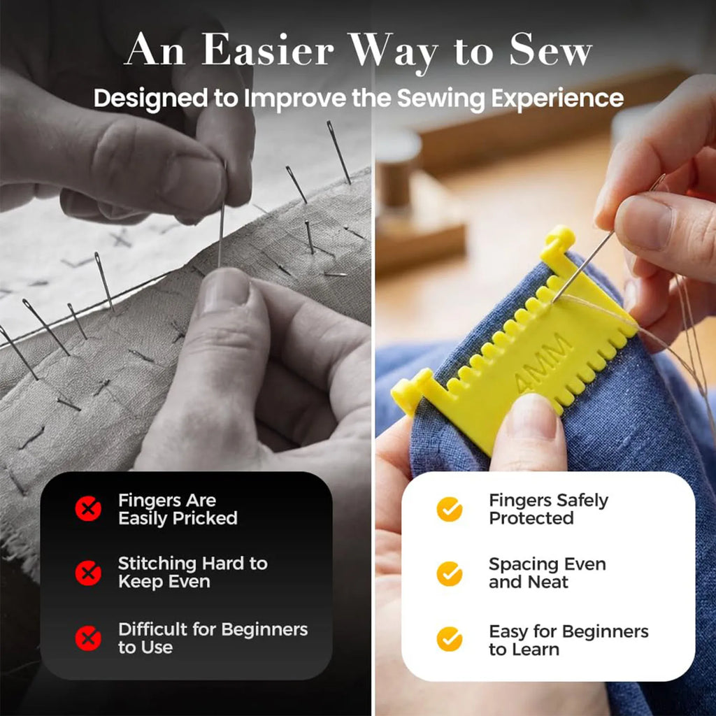 Quilting Sewing Gauge Tool – Hemming, Seam & Edge Stitching