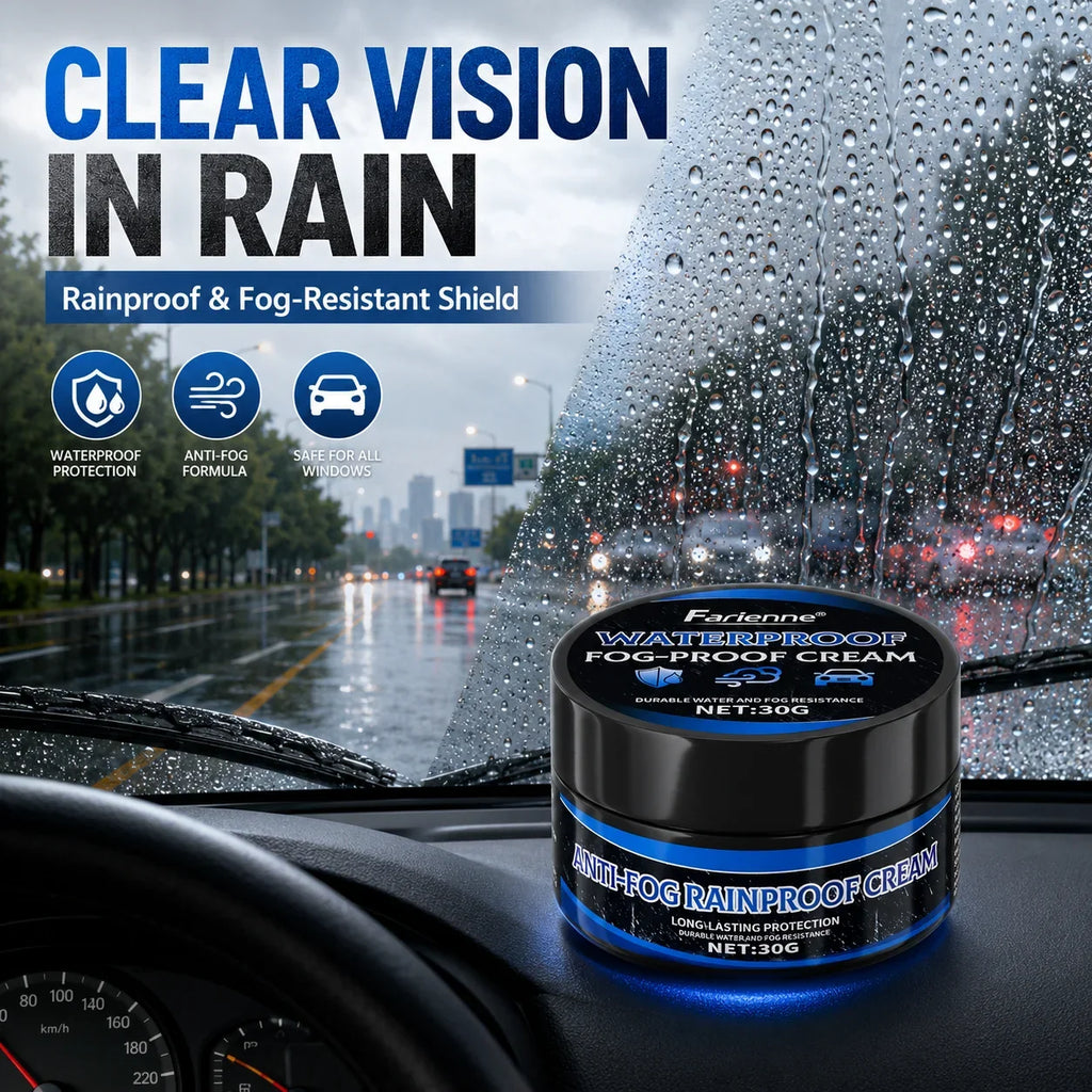 Nano Anti-Fog Cream – Helmet Visor, Windscreen & Glass Coat