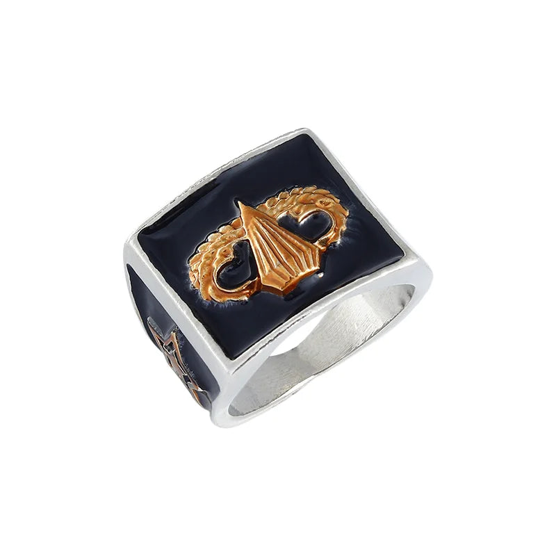 Vintage Irregular Adjustable Zinc Alloy Fashion Ring | Sizes 6–11