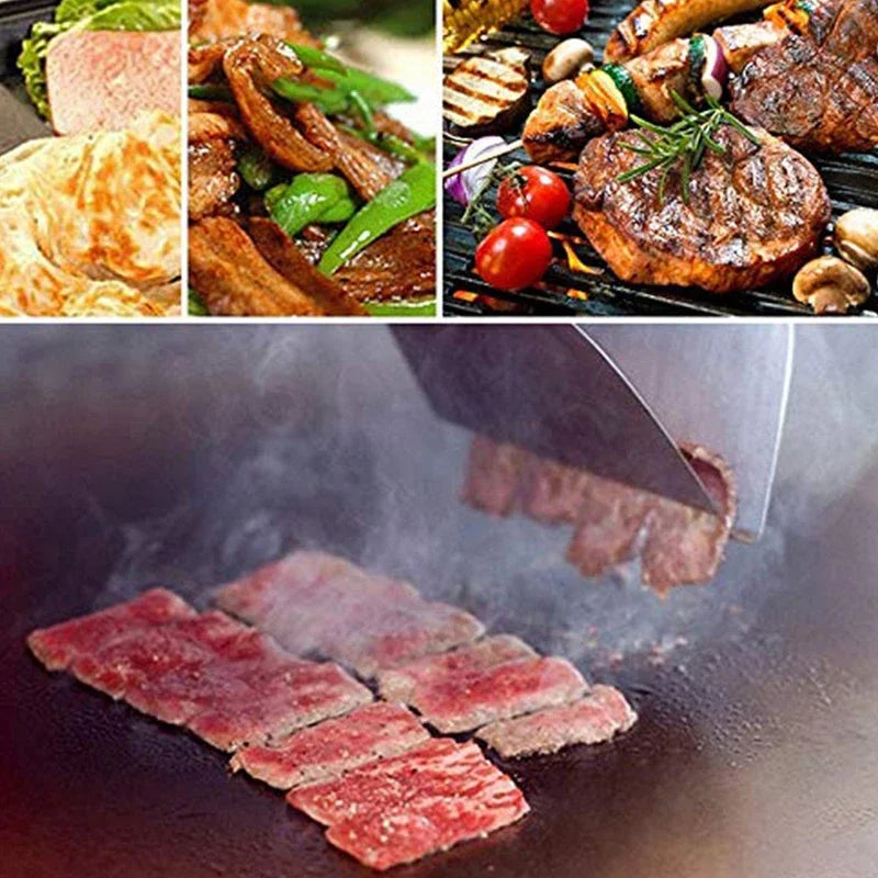 3-Piece Stainless Steel Spatula Set – BBQ, Grill & Kitchen