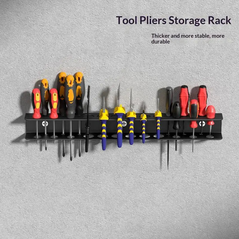 Wall-Mounted Aluminum Screwdriver & RC Tool Organizer Stand