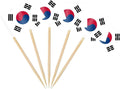 Thailand Flag Toothpick Picks 100 Pcs – Double-Sided Party Flags
