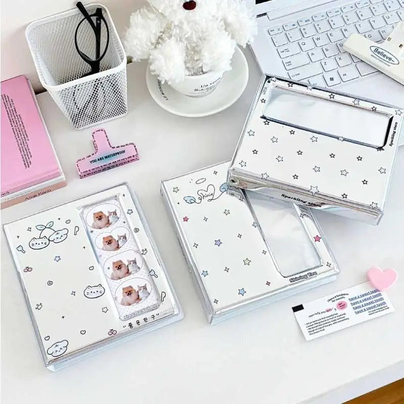 4-Grid Photo Strip & Card Album – Holds 40 Strips & 20 4x6 Photos