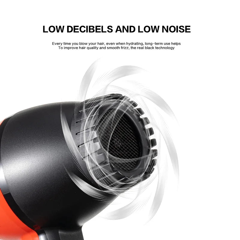 Salon Professional 2500W AC Motor Hair Dryer | Hot & Cold