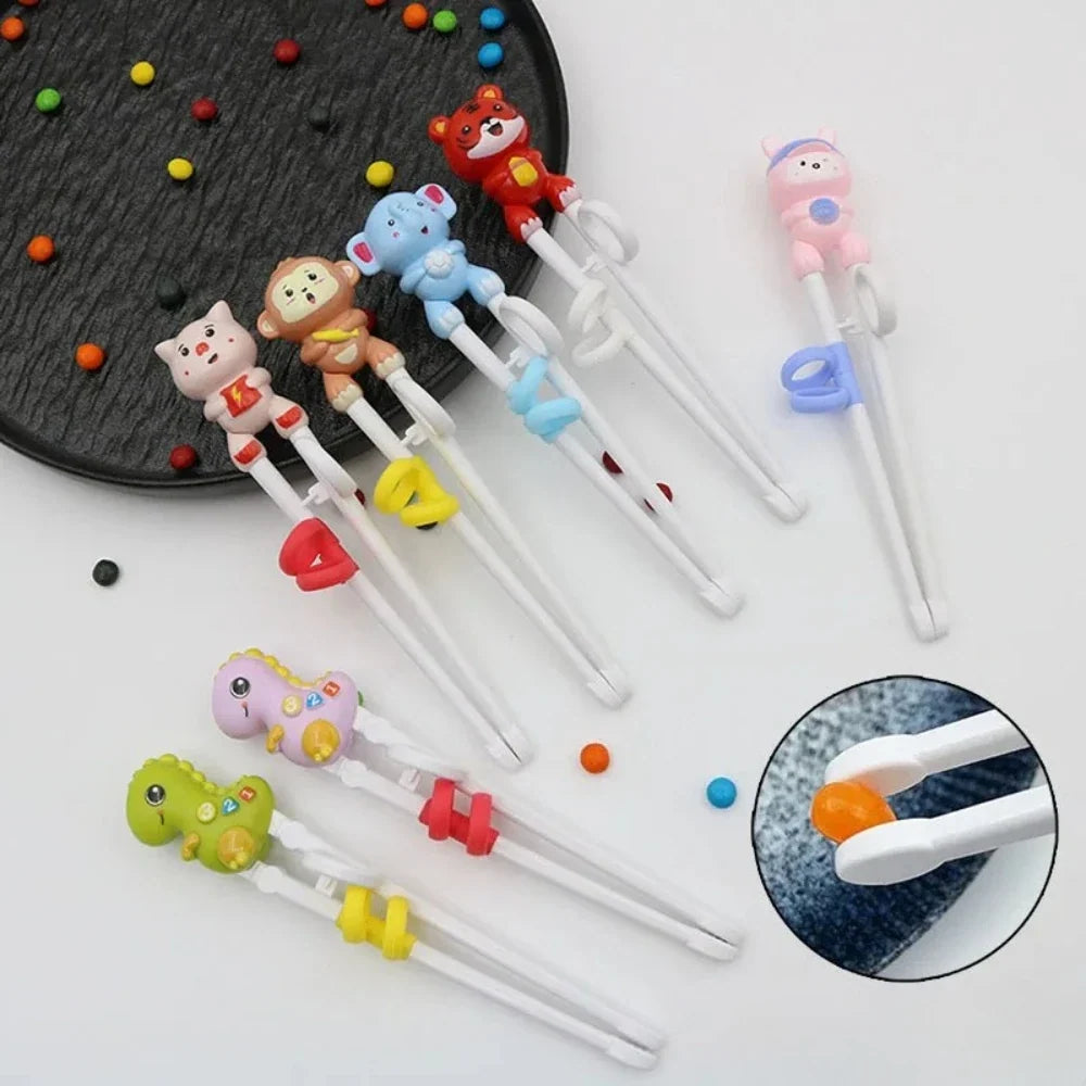 Training Chopsticks for Kids – Adjustable Non-Slip Finger Loops