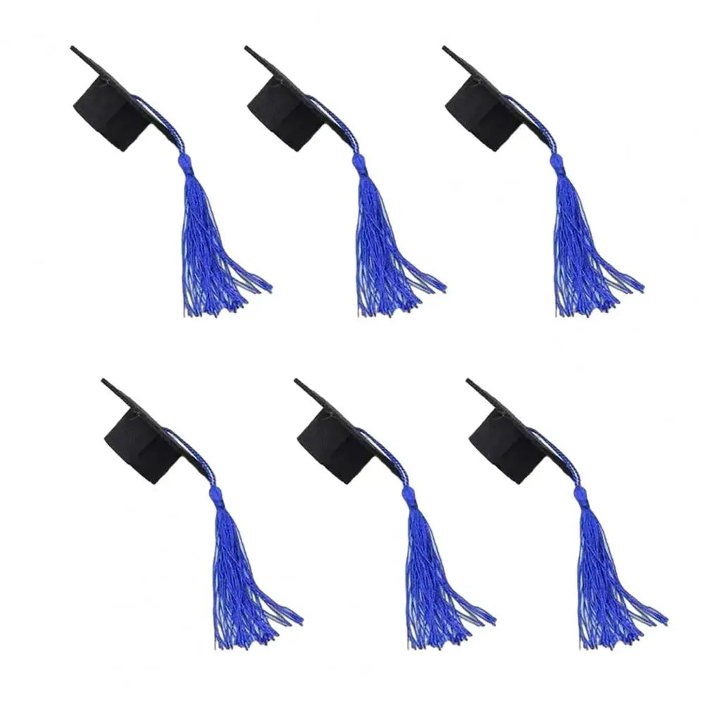 Mini Felt Graduation Cap Tassel Set – DIY Party Decor