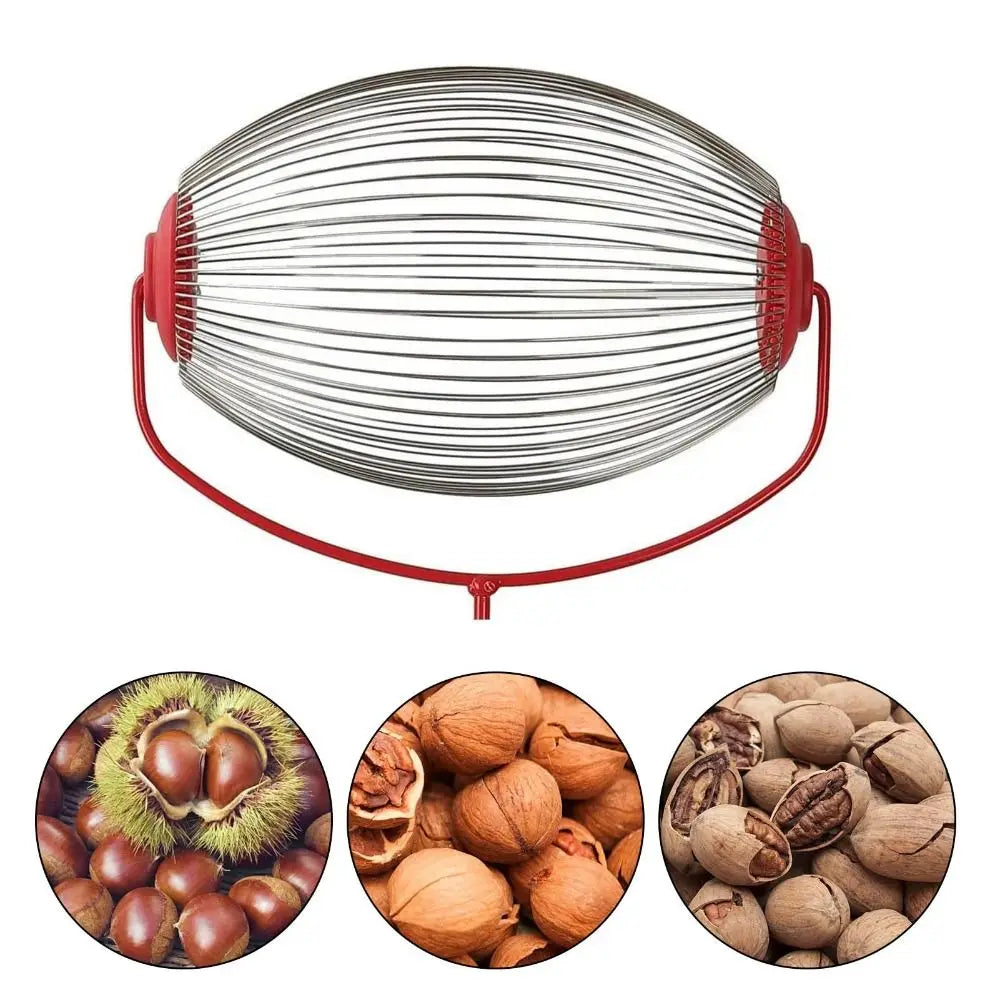 Telescoping Nut Harvester & Ball Collector – Adjustable Pole