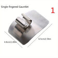 Stainless Steel Finger Guard for Slicing | Kitchen Safety Tool