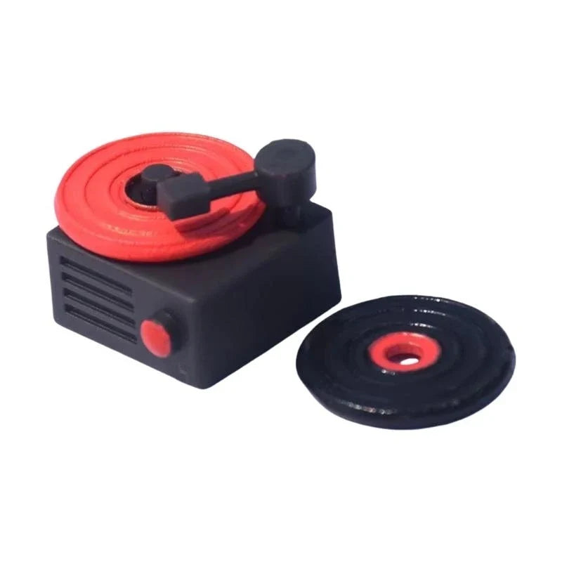 Vintage Record Player Resin Keycap – Mechanical Keyboard Art