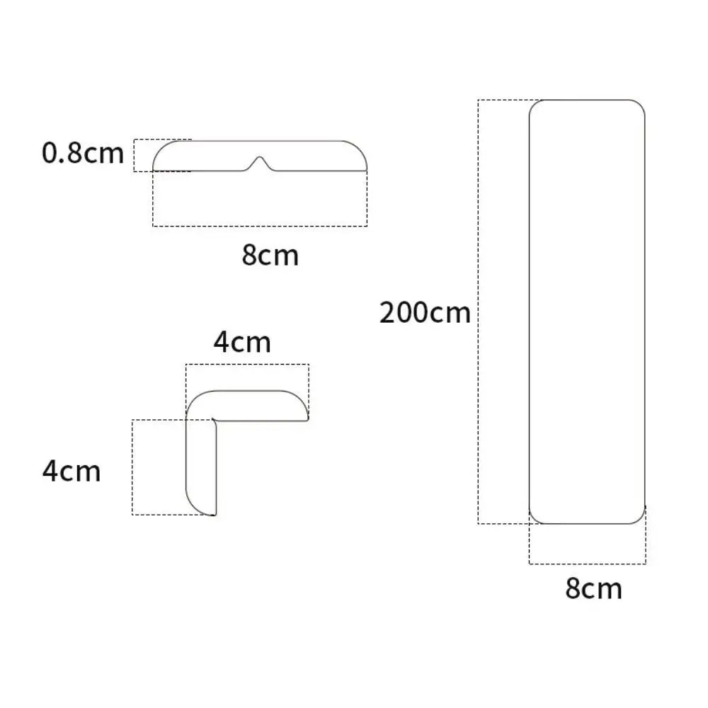 2m Cartoon Foam Edge Guard Strip – Soft Corner Protector Kids