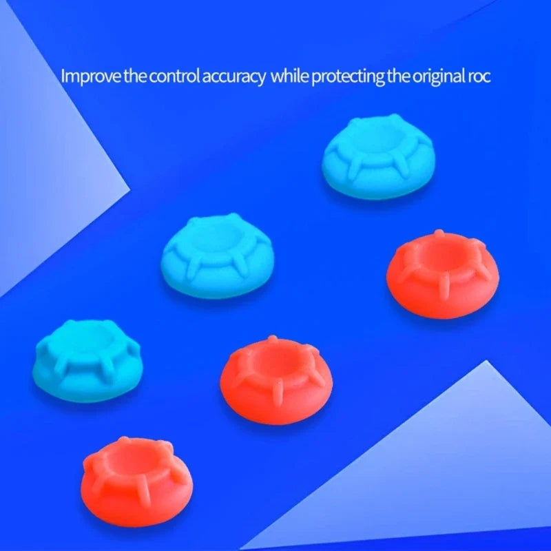 Silicone Thumb Grip Joystick Covers – Anti-Slip Controller Caps