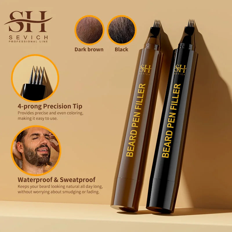 Sevich Waterproof Beard Filler Pen – Fuller Beard Look