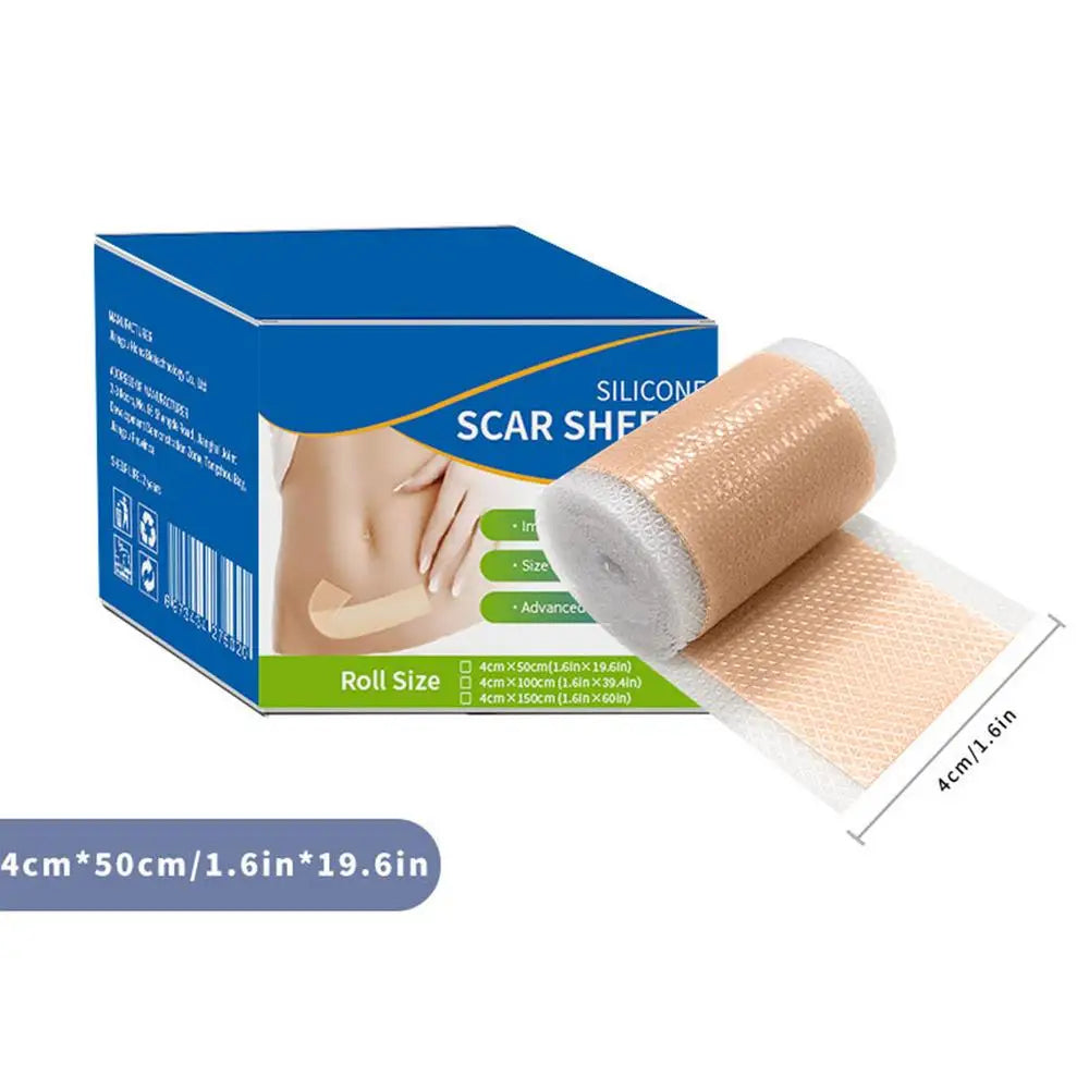 Waterproof Silicone Scar Sheets – Medical Grade Hypoallergenic Tape