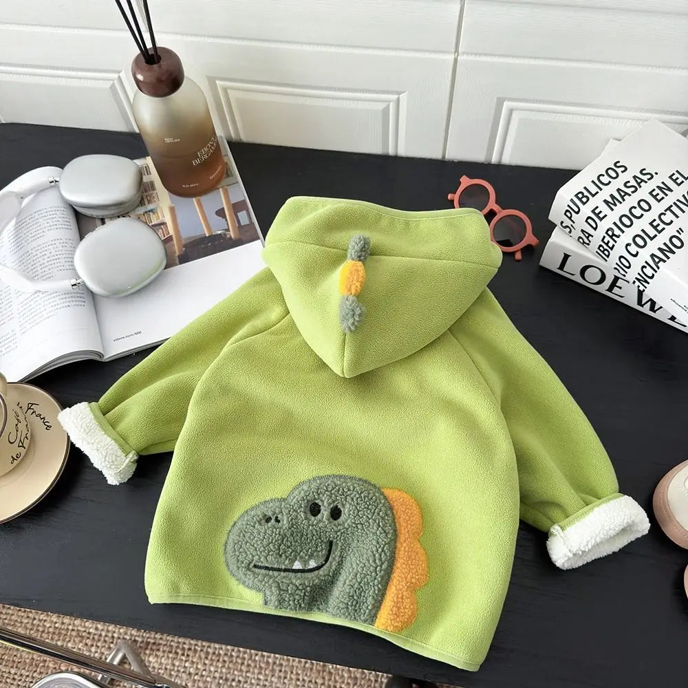Toddler Animal Fleece Hooded Jacket – Warm Kids Coat 1–3Y