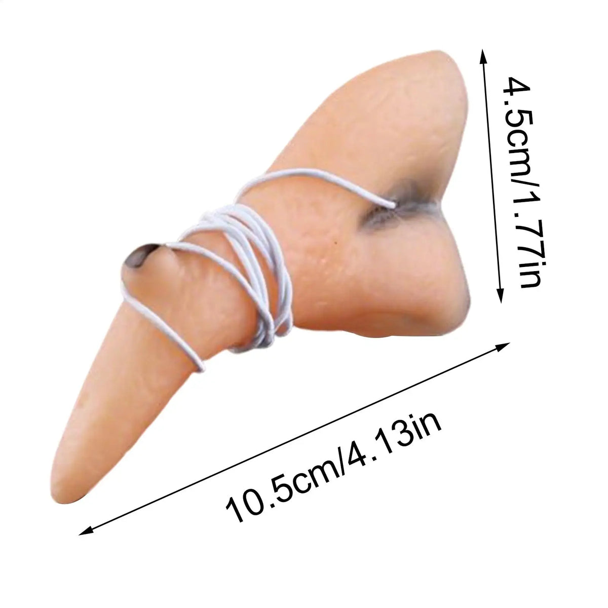 Halloween Witch Nose Prosthetic – Realistic Costume Accessory