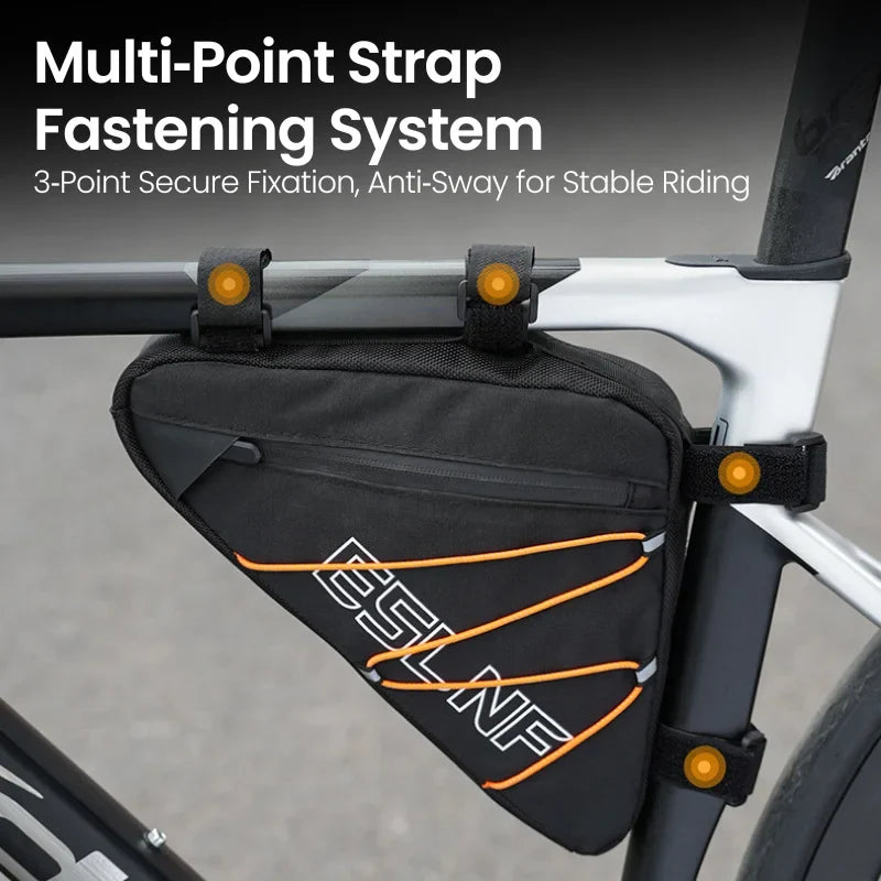 ESLNF Bicycle Triangle Frame Bag – Top Tube Cycling Pouch