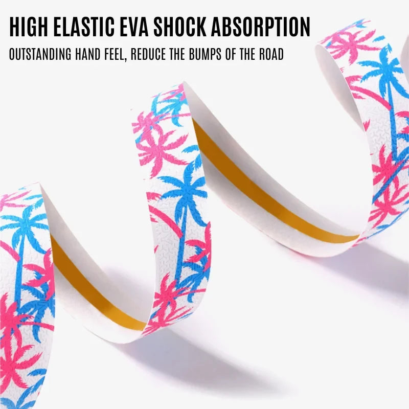 Road Bike Handlebar Tape Anti-Slip Thickened PU EVA Bar Wrap