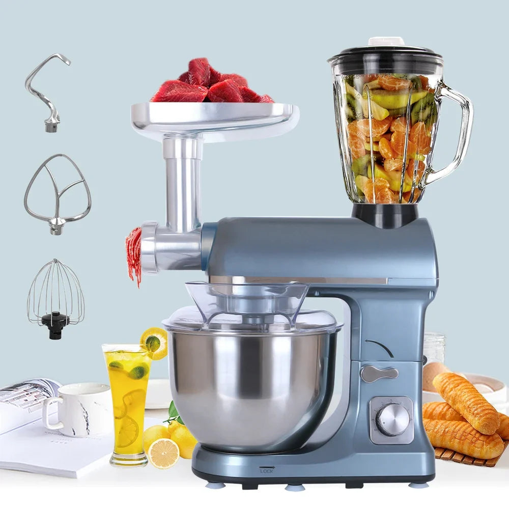 1000W Electric Stand Mixer 5L – Multifunctional Food Processor
