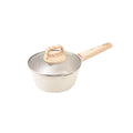 FEB.WIND Nonstick Milk Pot with Lid – Die Cast Soup & Baby Pan