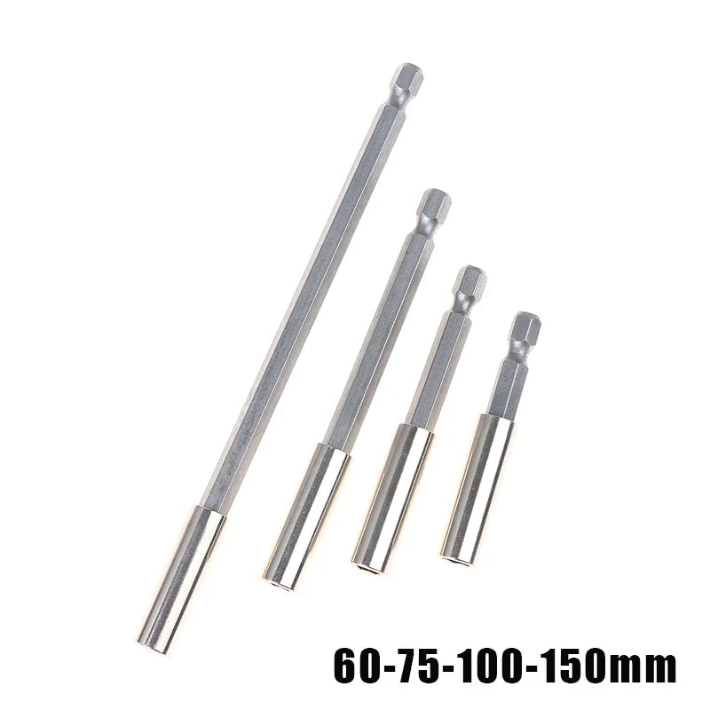 Magnetic Hex Shank Bit Extension Adapter – Power Drill 60–200mm