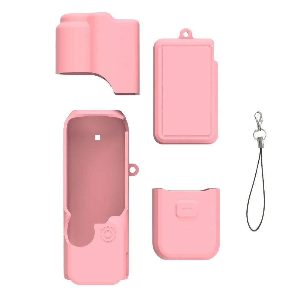 Silicone Protective Case for DJI Osmo Pocket 4 – Lens Cover