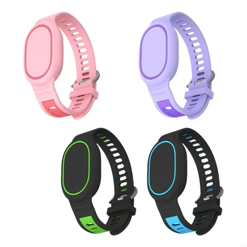 Waterproof Dual-Color Silicone Tracker Wristband | Breathable