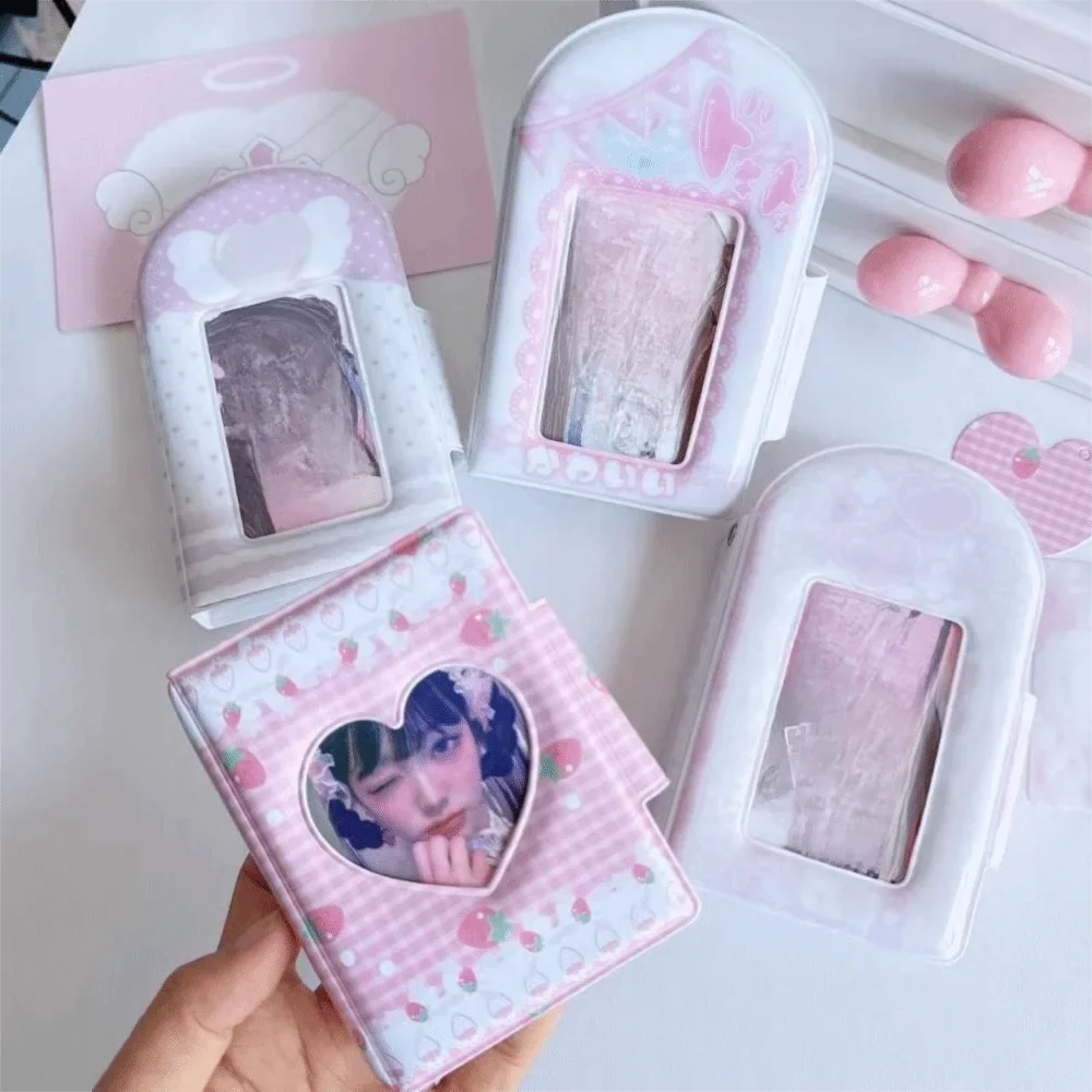 3-Inch Photocard Binder Album 32 Pockets – Cute Kpop Card Holder