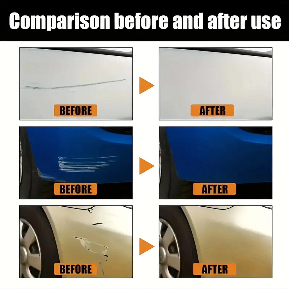 Nano Magic Car Scratch Repair Cloth – Multipurpose 10x10cm