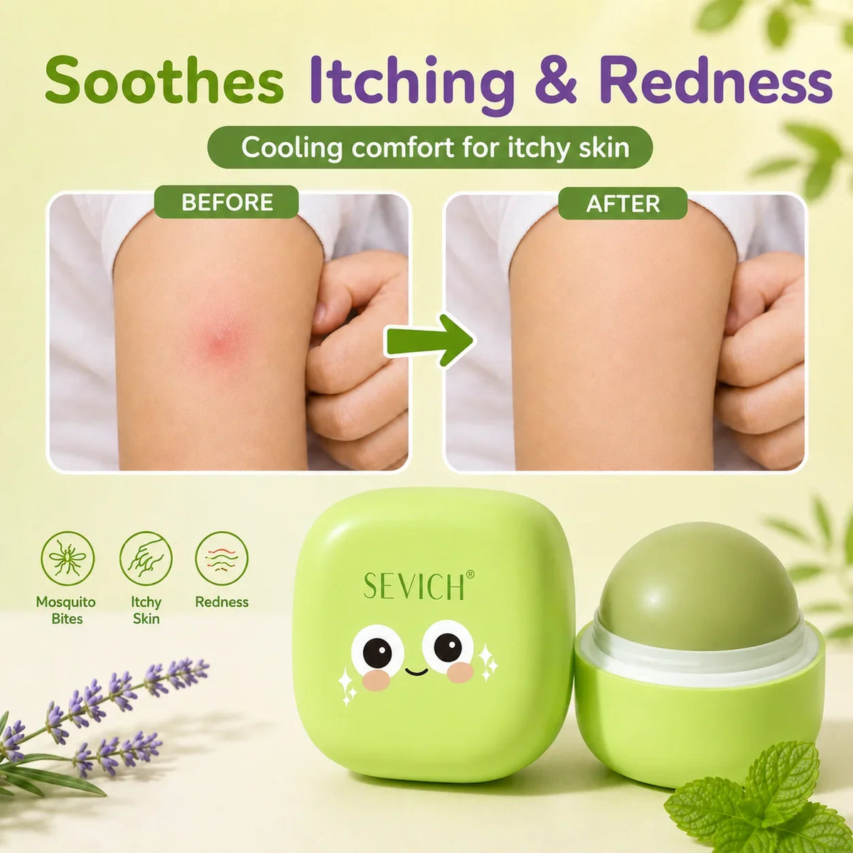 SEVICH Kids Cooling Soothing Balm 6g – Mosquito Bite Skin Care