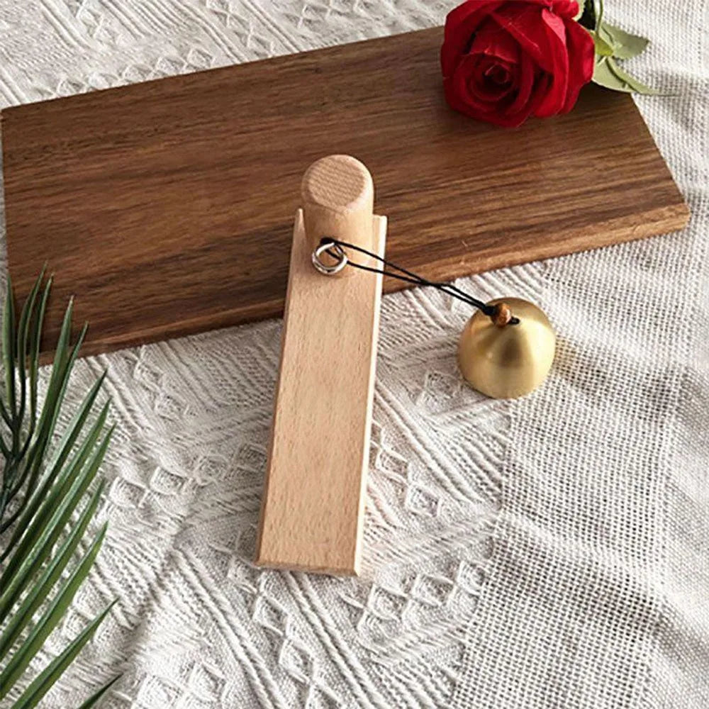 Wooden Door Bell Wind Chime – Japanese Style Shopkeeper Bell
