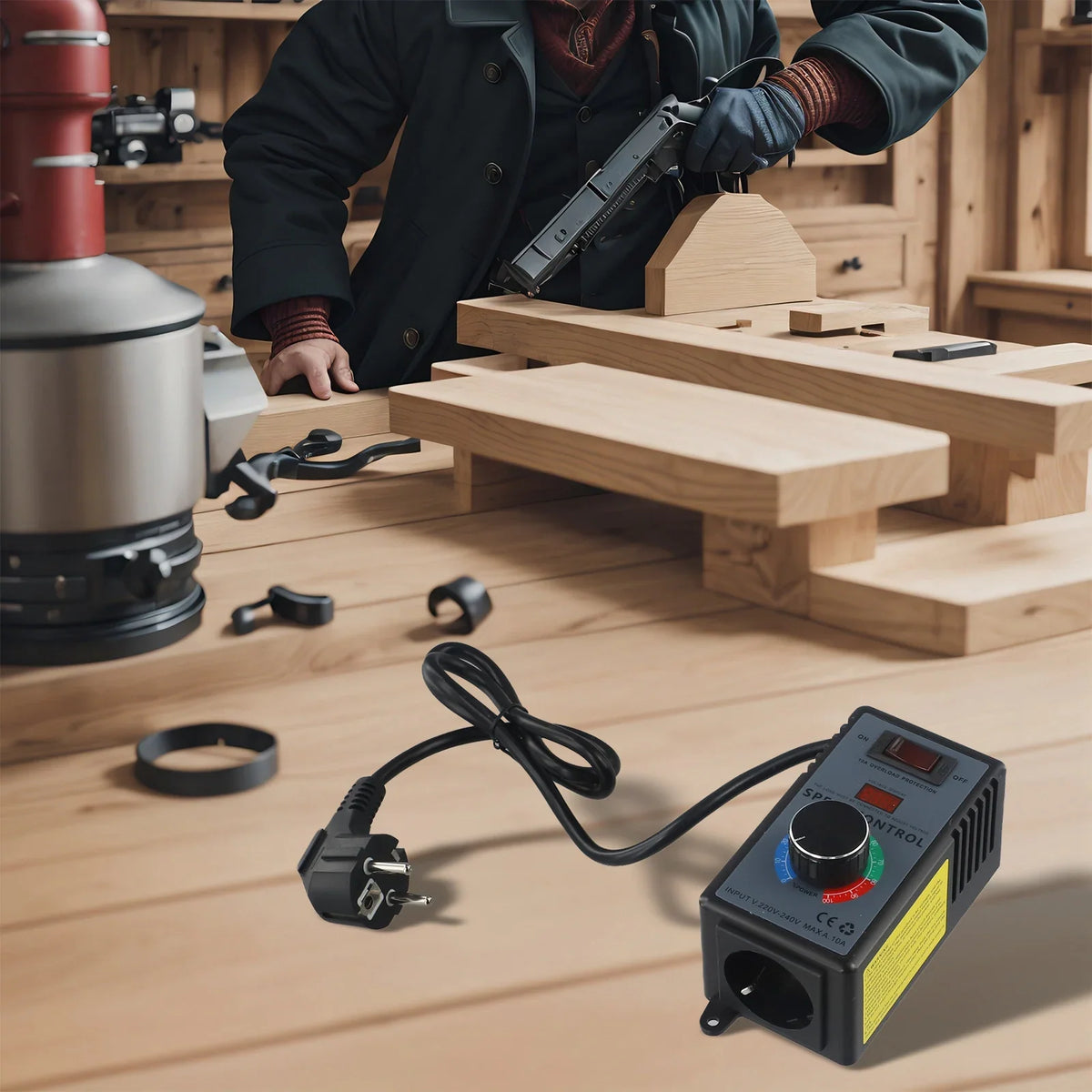 Stepless Speed Controller Switch – Angle Grinder, Fan & Drill
