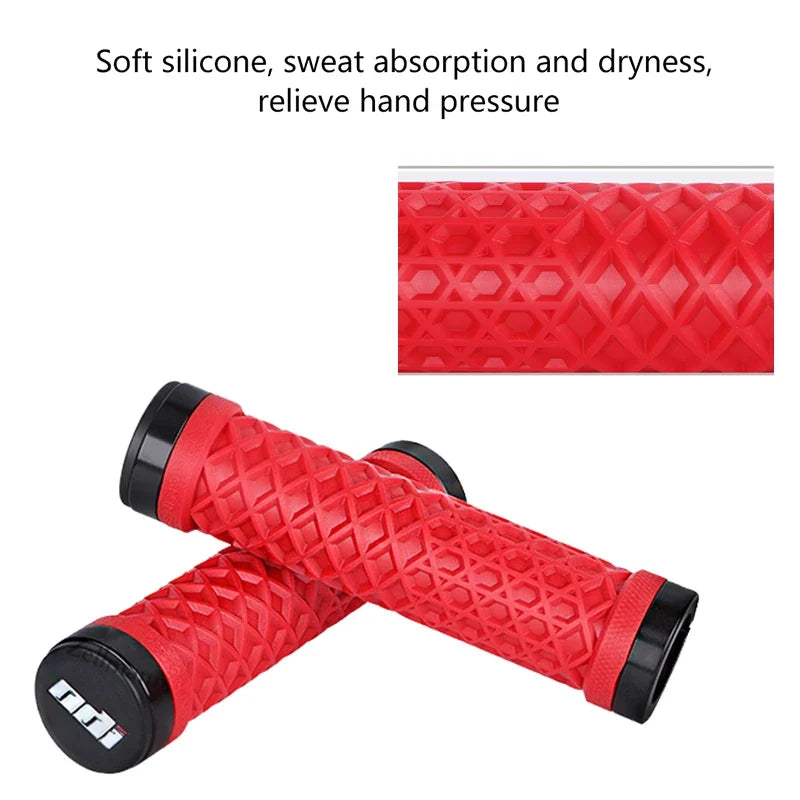 ODI Silicone Lock-On MTB Bike Grips | BMX Handlebar Cover