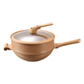 Nonstick Clay Wok Die Cast Frying Pan – Multifunctional Kitchen