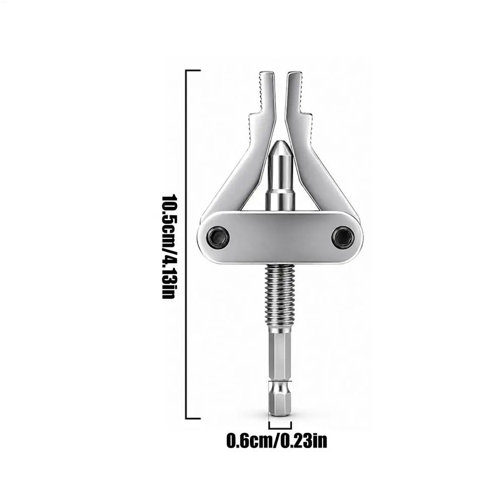 Faucet Angle Valve Thread Extractor | Hex Shank Pipe Repair Tool