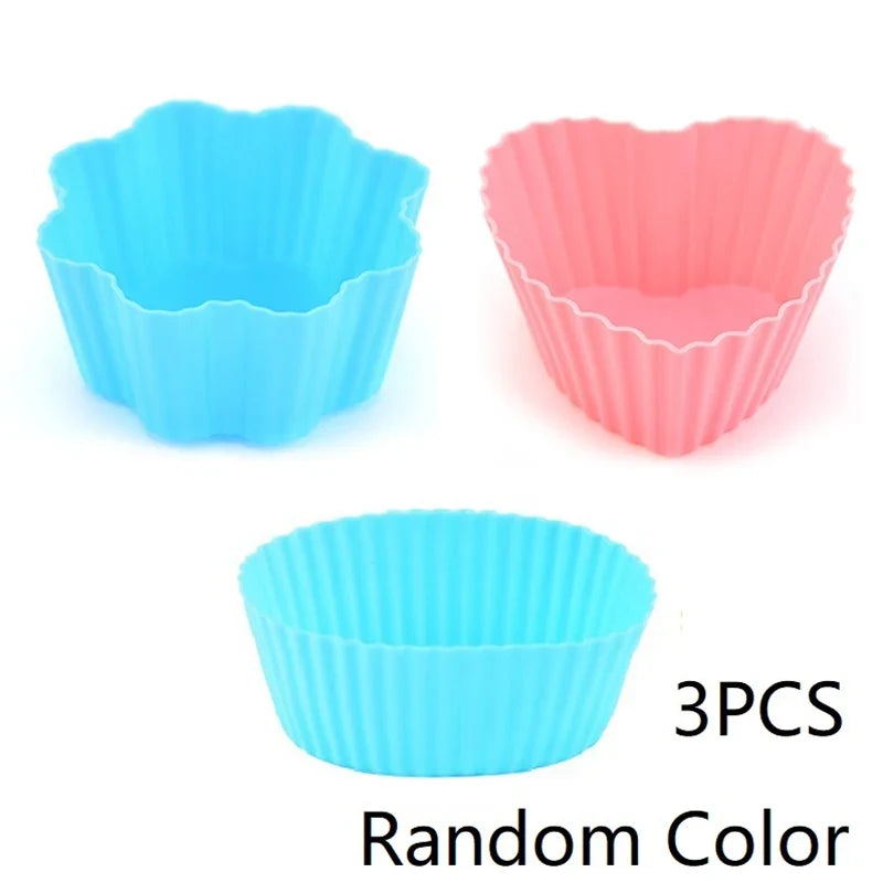 Silicone Bento Box Dividers & Cupcake Liners – 3/4 PCS