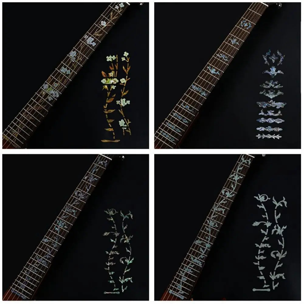 Guitar Fretboard Stickers – Ultra Thin Cross Inlay Decals
