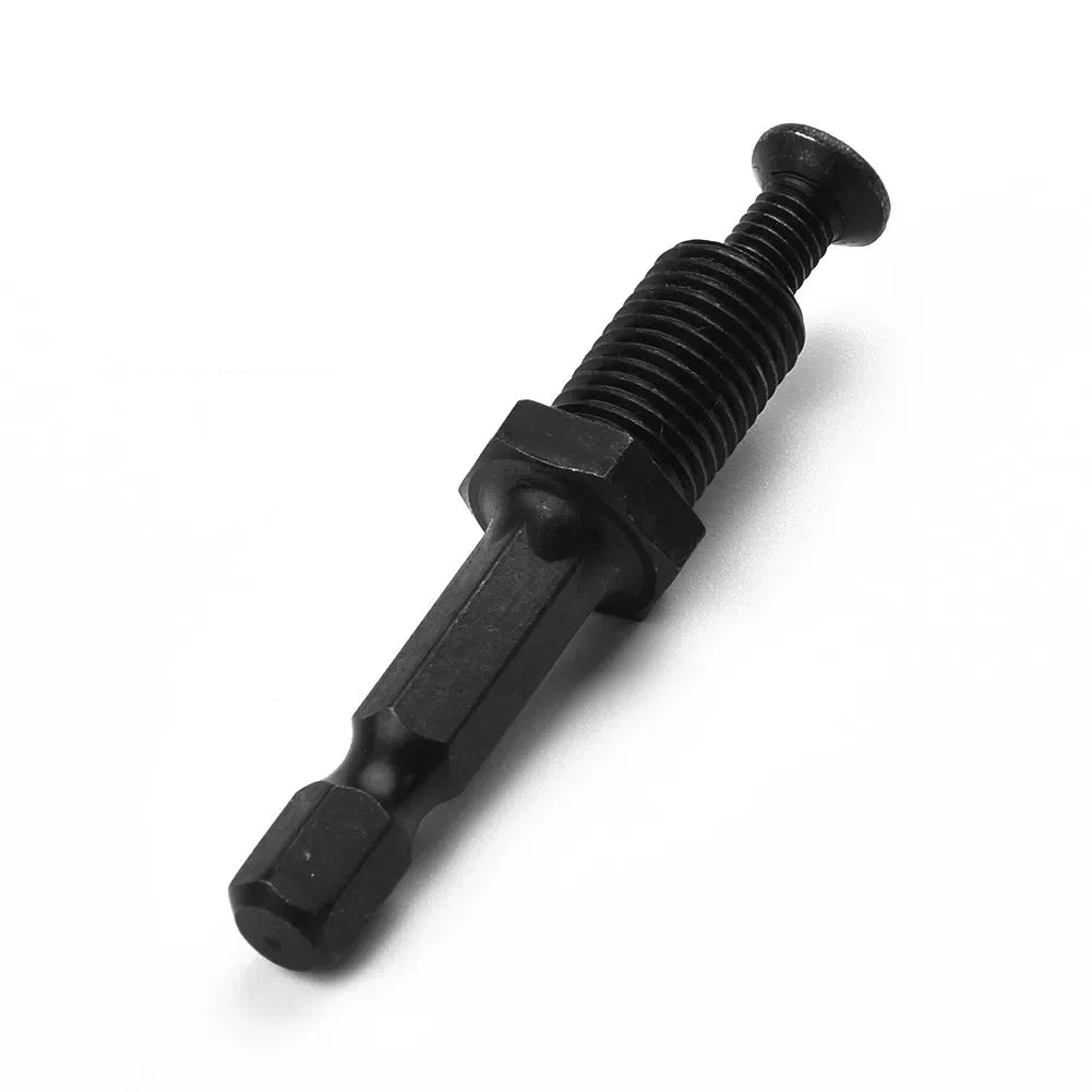 1/4" Hex Shank to 3/8"-24UNF Keyless Drill Chuck Adapter