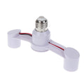 E27 to 2E27 Lamp Socket Adapter 85-285V Light Converter