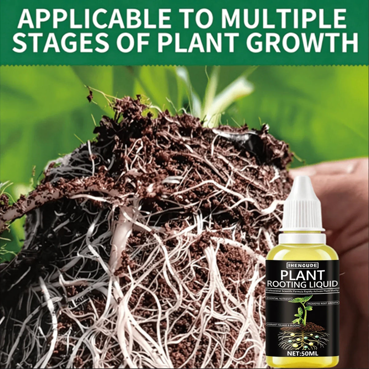 Plant Rooting Agent – Stimulate Germination & Root Growth
